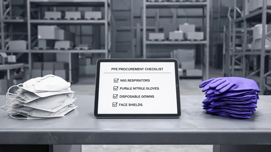 Featured PPE procurement note
