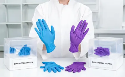 Nitrile glove protection